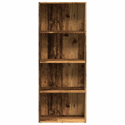 vidaXL Bücherregal Altholz-Optik 60x30x152 cm Holzwerkstoff