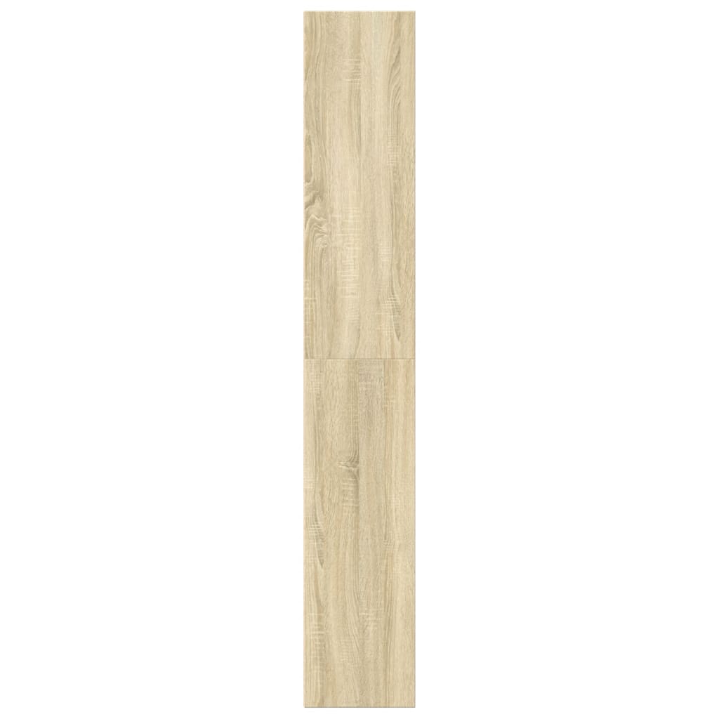 vidaXL Bücherregal Sonoma-Eiche 60x30x189 cm Holzwerkstoff