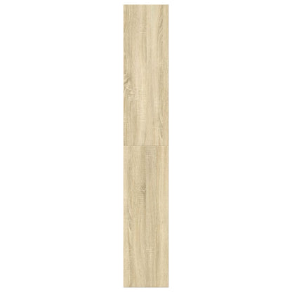 vidaXL Bücherregal Sonoma-Eiche 60x30x189 cm Holzwerkstoff