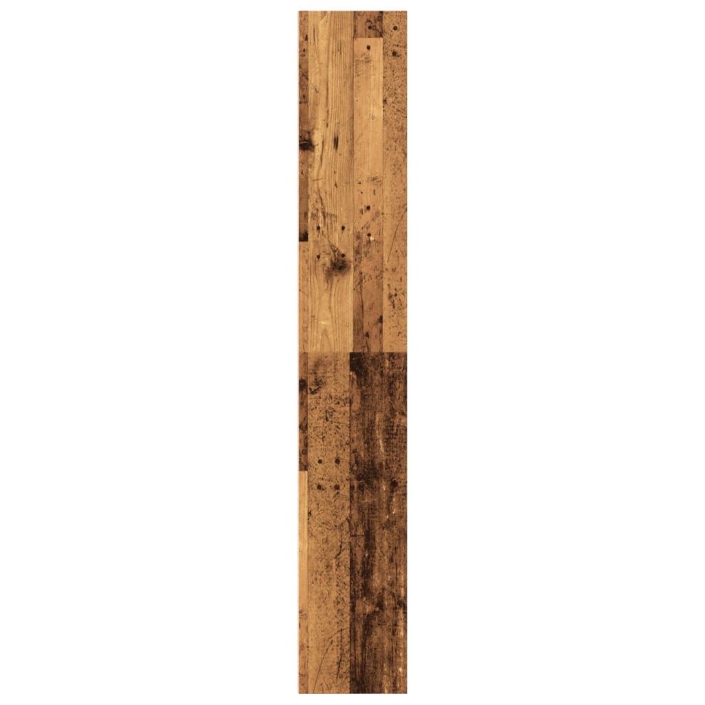 vidaXL Bücherregal Altholz-Optik 60x30x189 cm Holzwerkstoff