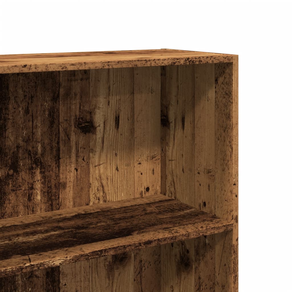 vidaXL Bücherregal Altholz-Optik 60x30x189 cm Holzwerkstoff