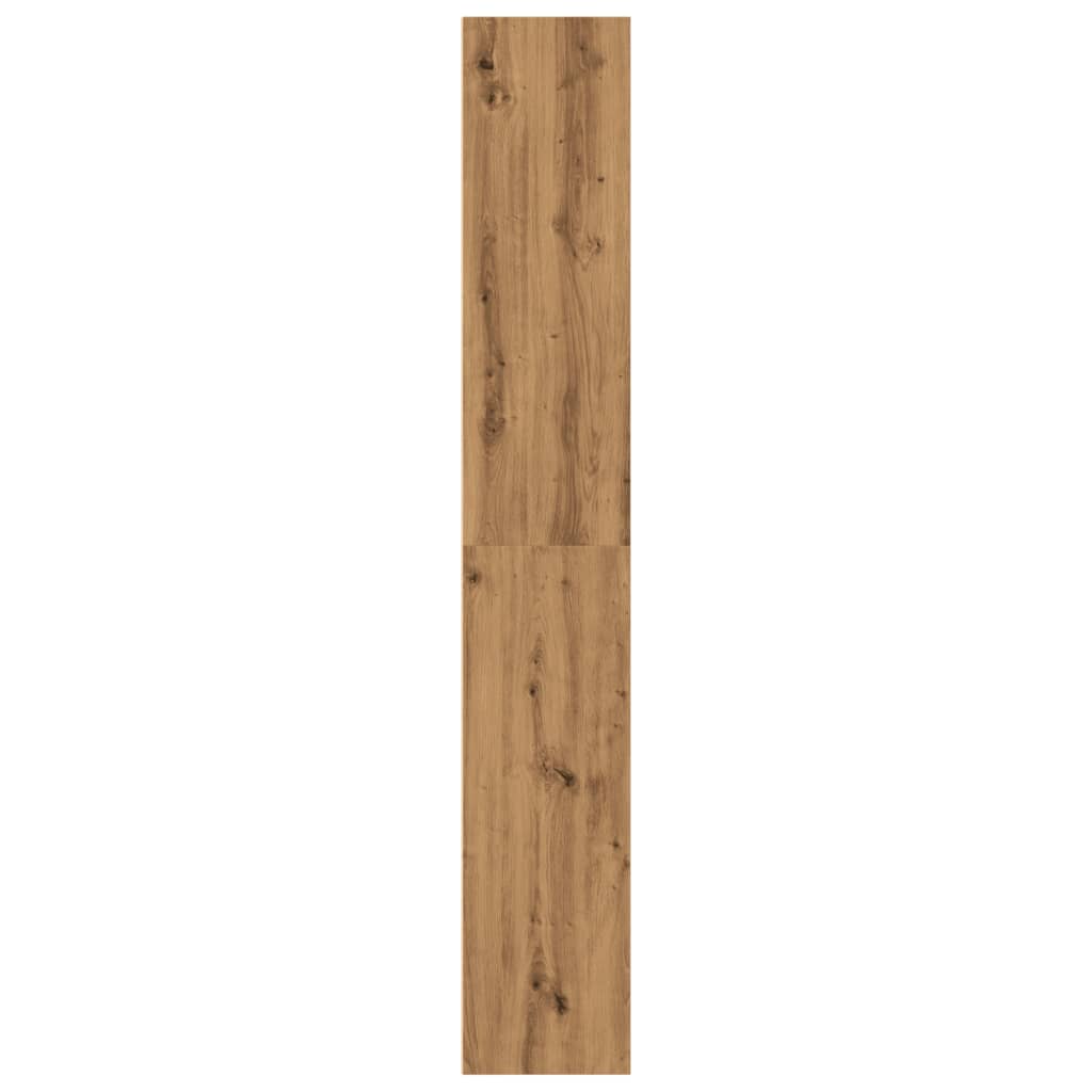 vidaXL Bücherregal Artisan-Eiche 60x30x189 cm Holzwerkstoff