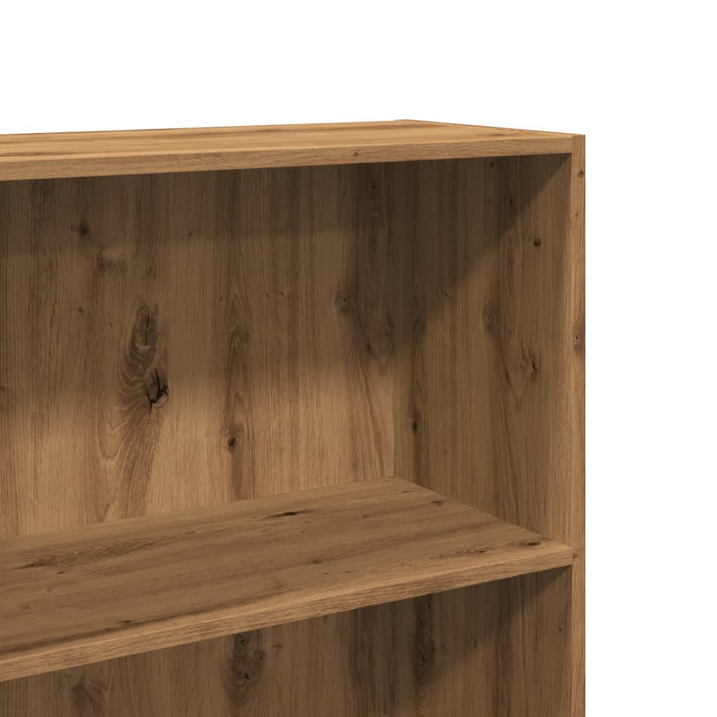vidaXL Bücherregal Artisan-Eiche 60x30x189 cm Holzwerkstoff