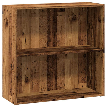 vidaXL Bücherregal Altholz-Optik 80x30x77 cm Holzwerkstoff