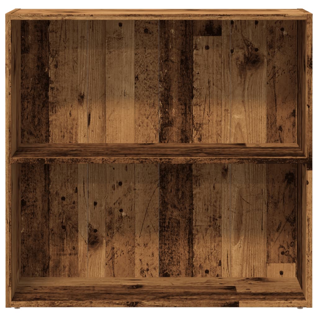 vidaXL Bücherregal Altholz-Optik 80x30x77 cm Holzwerkstoff
