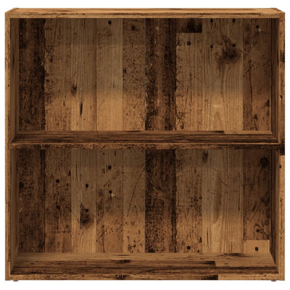 vidaXL Bücherregal Altholz-Optik 80x30x77 cm Holzwerkstoff