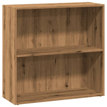 vidaXL Bücherregal Artisan-Eiche 80x30x77 cm Holzwerkstoff