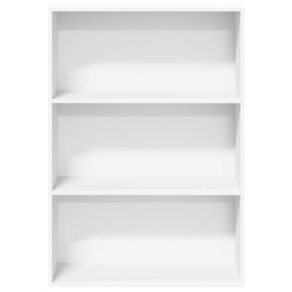 vidaXL Bücherregal Weiß 80x30x114 cm Holzwerkstoff
