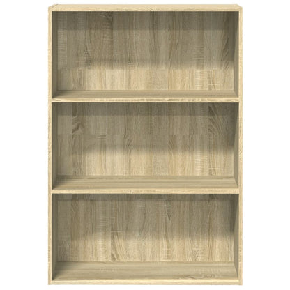 vidaXL Bibliothèque chêne sonoma 80x30x114 cm aggloméré