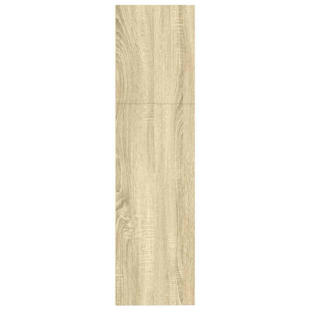 Bücherregal Sonoma-Eiche 80x30x114 cm Holzwerkstoff