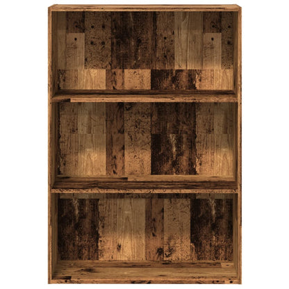 vidaXL Bibliothèque aspect bois de récupération 80x30x114 cm Bois d'ingénierie