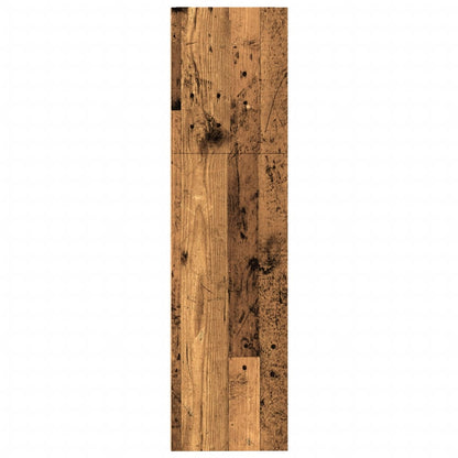 vidaXL Bibliothèque aspect bois de récupération 80x30x114 cm Bois d'ingénierie