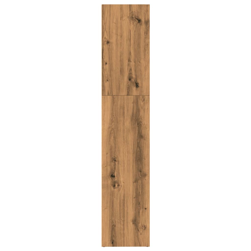vidaXL Bücherregal Artisan-Eiche 80x30x152 cm Holzwerkstoff
