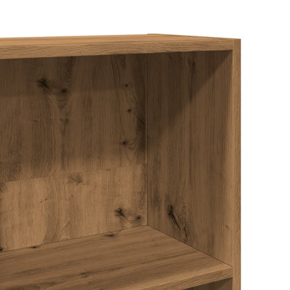 vidaXL Bücherregal Artisan-Eiche 80x30x152 cm Holzwerkstoff