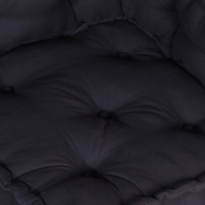 vidaXL Canapé modulaire 4 pcs Tissu Anthracite