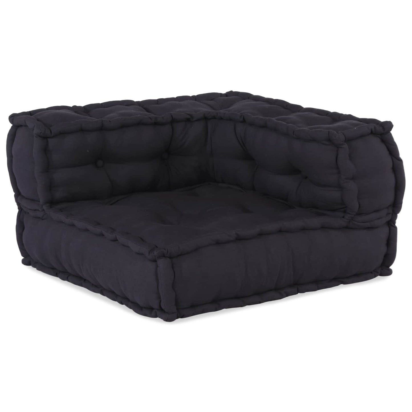 vidaXL Canapé modulaire 4 pcs Tissu Anthracite