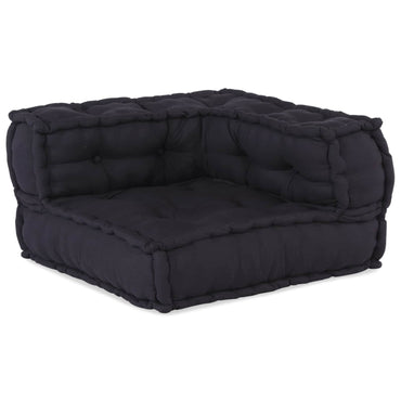 vidaXL Canapé modulaire 4 pcs Tissu Anthracite