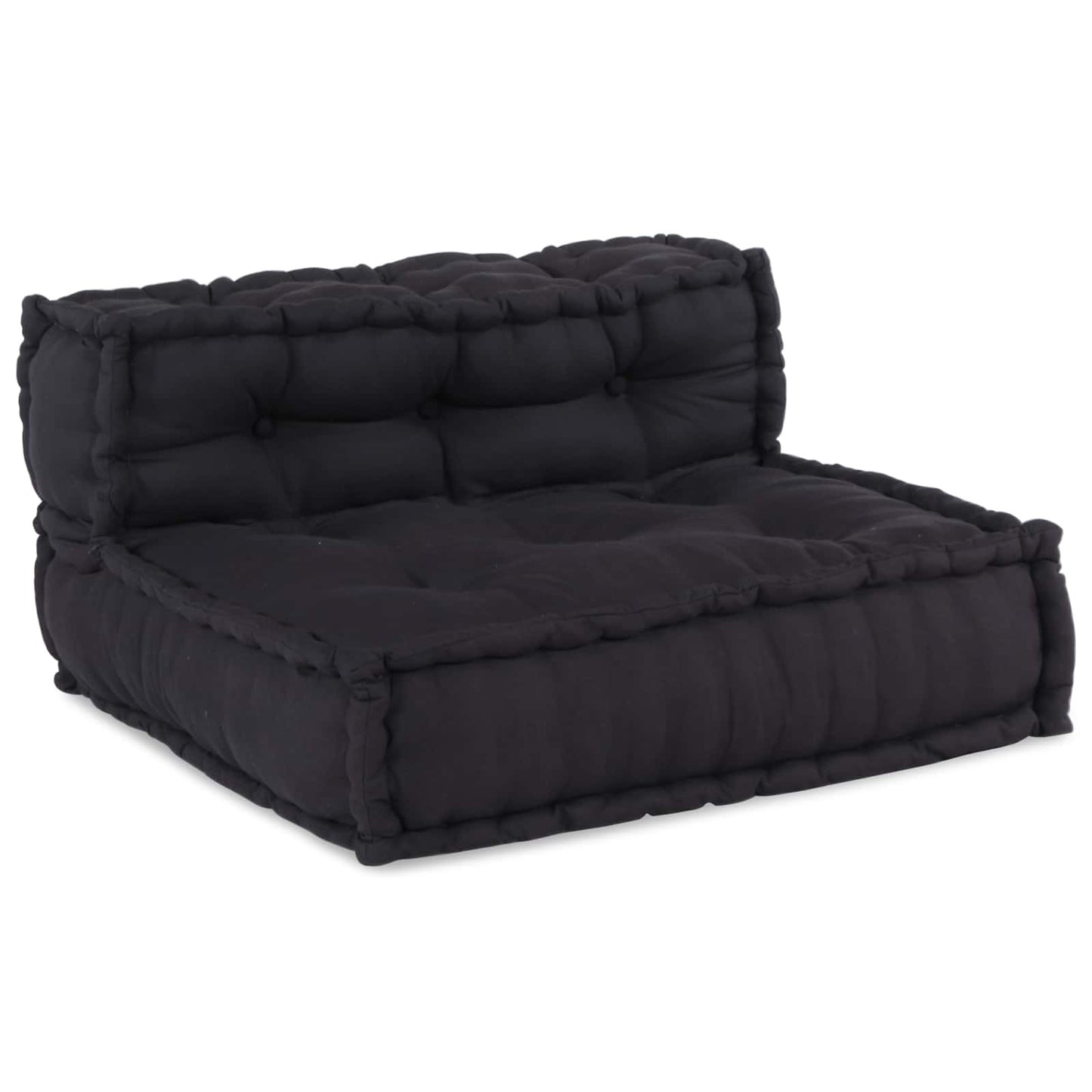 vidaXL Canapé modulaire 4 pcs Tissu Anthracite