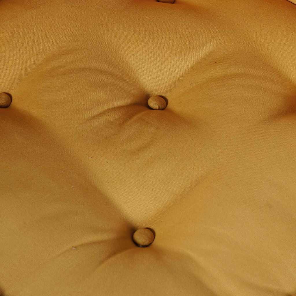 Modular Patchwork Sofa 2 pcs Gelb 140 x 70 x 36 cm Stoff