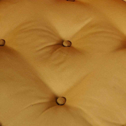 Modular Patchwork Sofa 2 pcs Gelb 140 x 70 x 36 cm Stoff