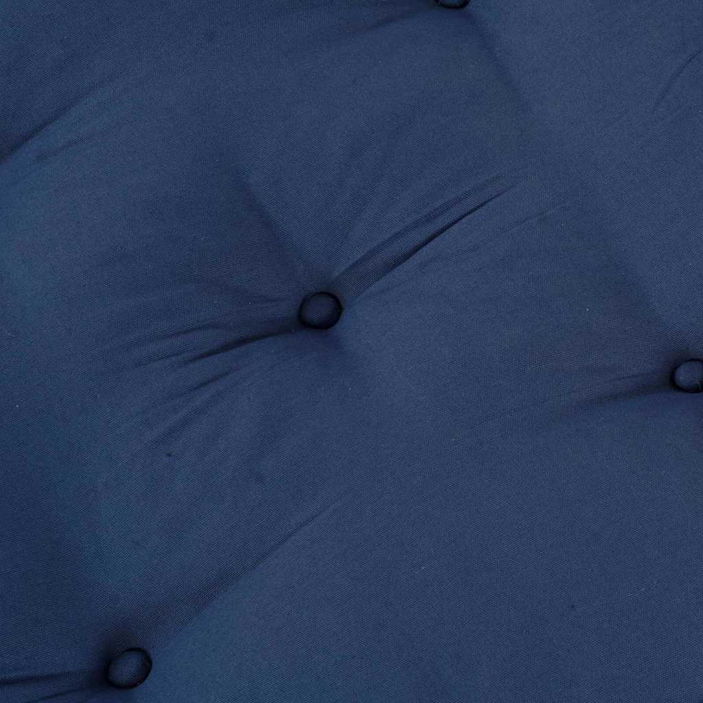 vidaXL Modulares Sofa 2 pcs Indigo 140 x 70 x 36 cm Stoff