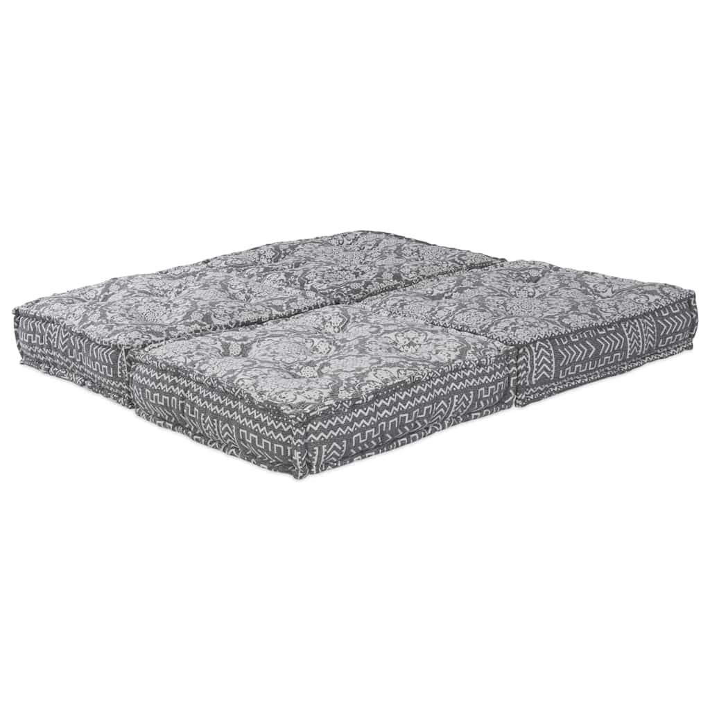 vidaXL Modulares Sofa 2 pcs Hellgrau 140 x 70 x 36 cm Stoff
