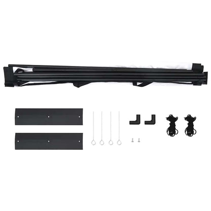 Projektionsleinwand mit Ständern 90 Zoll 4:3