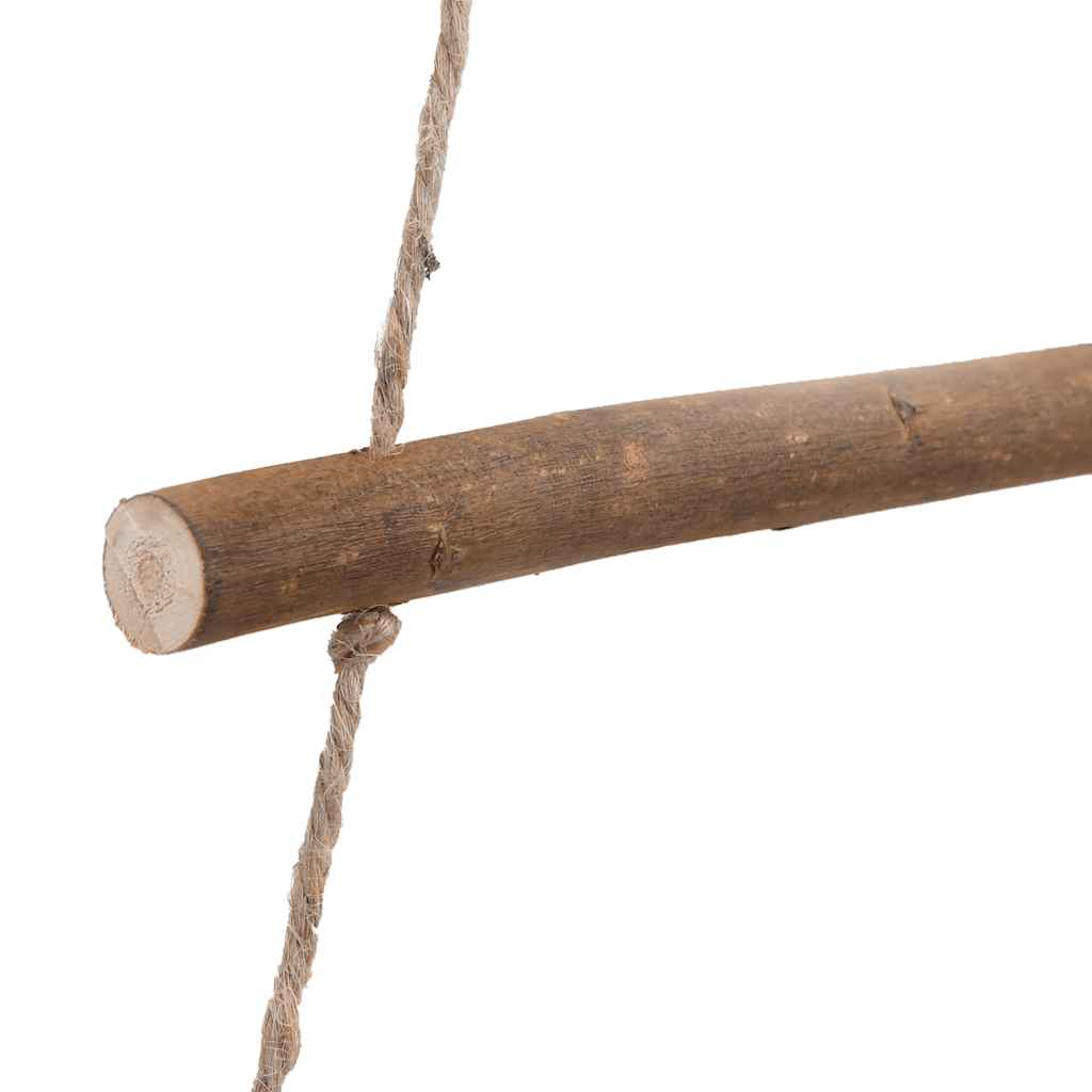 Hängende Weihnachtsbäume mit Spitzensternen 2 Stk. 42x90 cm Naturzweig