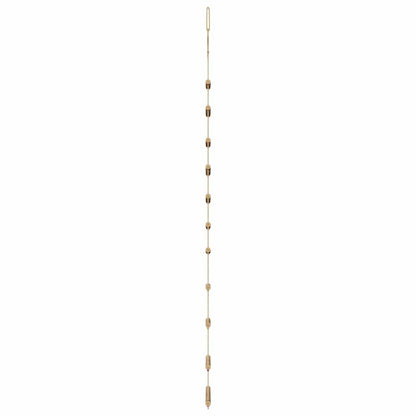 Hängender Weihnachtsbaum mit Sternspitze 74x150 cm Naturzweig