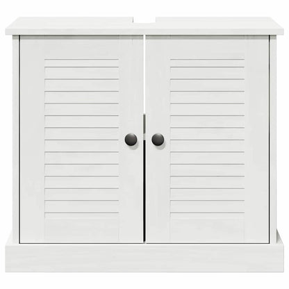vidaXL Waschbeckenunterschrank VIGO Weiß und Antikweiß 68 x 34 x 59 cm