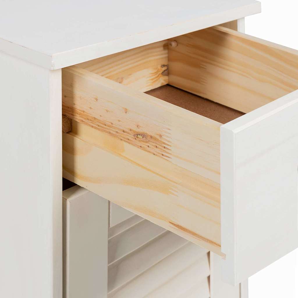 vidaXL Badezimmerschrank VIGO Braun und Honigbraun 37,5 x 34 x 80 cm