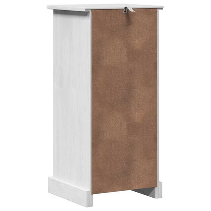 vidaXL Badezimmerschrank VIGO Braun und Honigbraun 37,5 x 34 x 80 cm