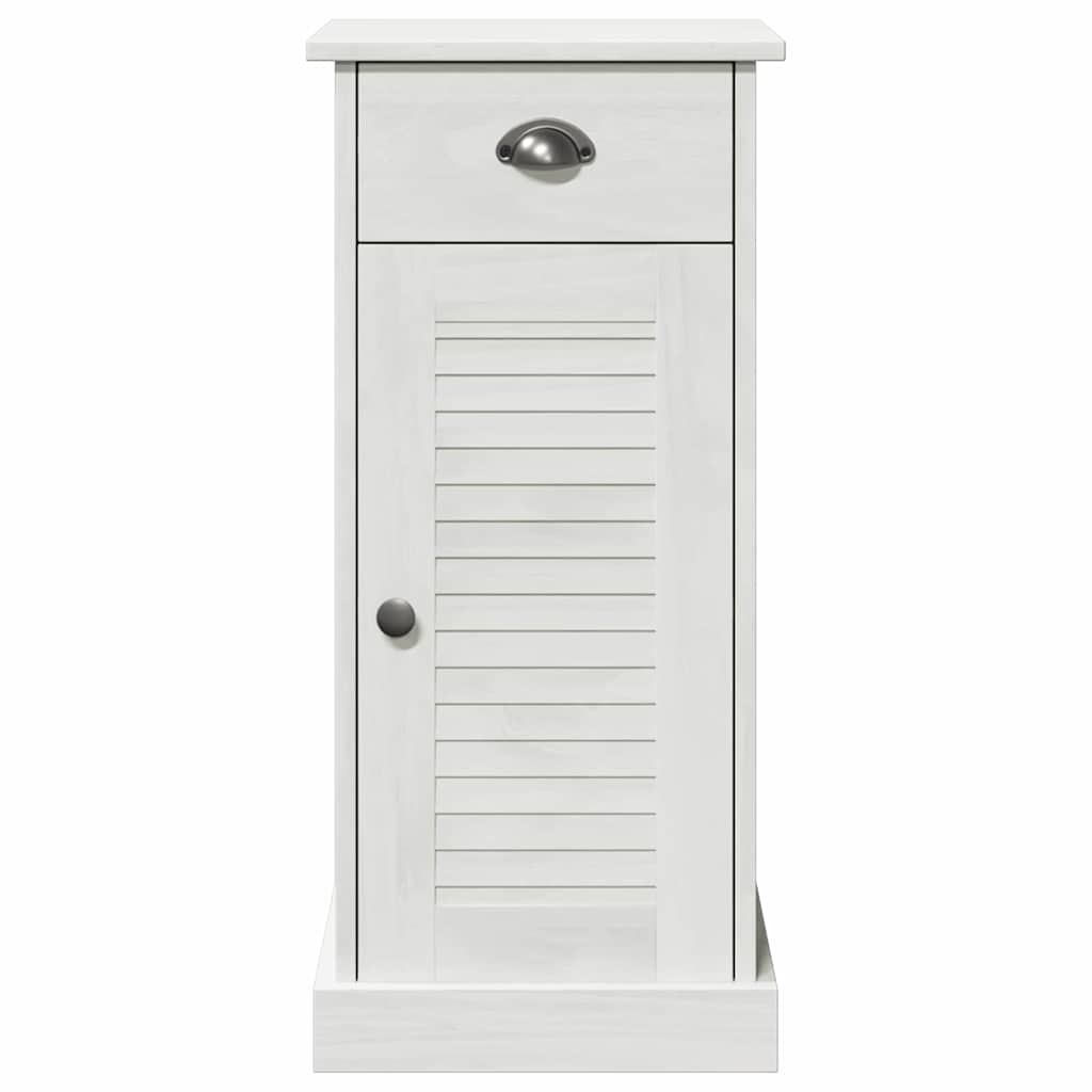 vidaXL Badezimmerschrank VIGO Braun und Honigbraun 37,5 x 34 x 80 cm