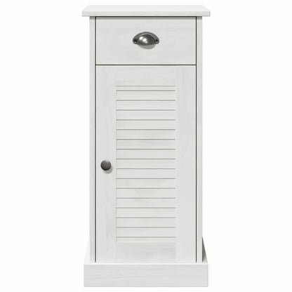 vidaXL Badezimmerschrank VIGO Braun und Honigbraun 37,5 x 34 x 80 cm