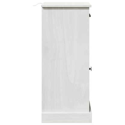 vidaXL Badezimmerschrank VIGO Braun und Honigbraun 37,5 x 34 x 80 cm