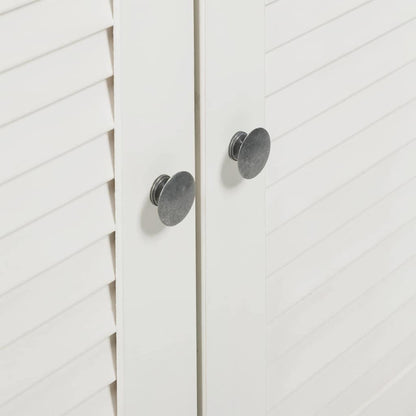 vidaXL Badezimmerschrank VIGO Weiß und Antikweiß 68 x 34 x 80 cm