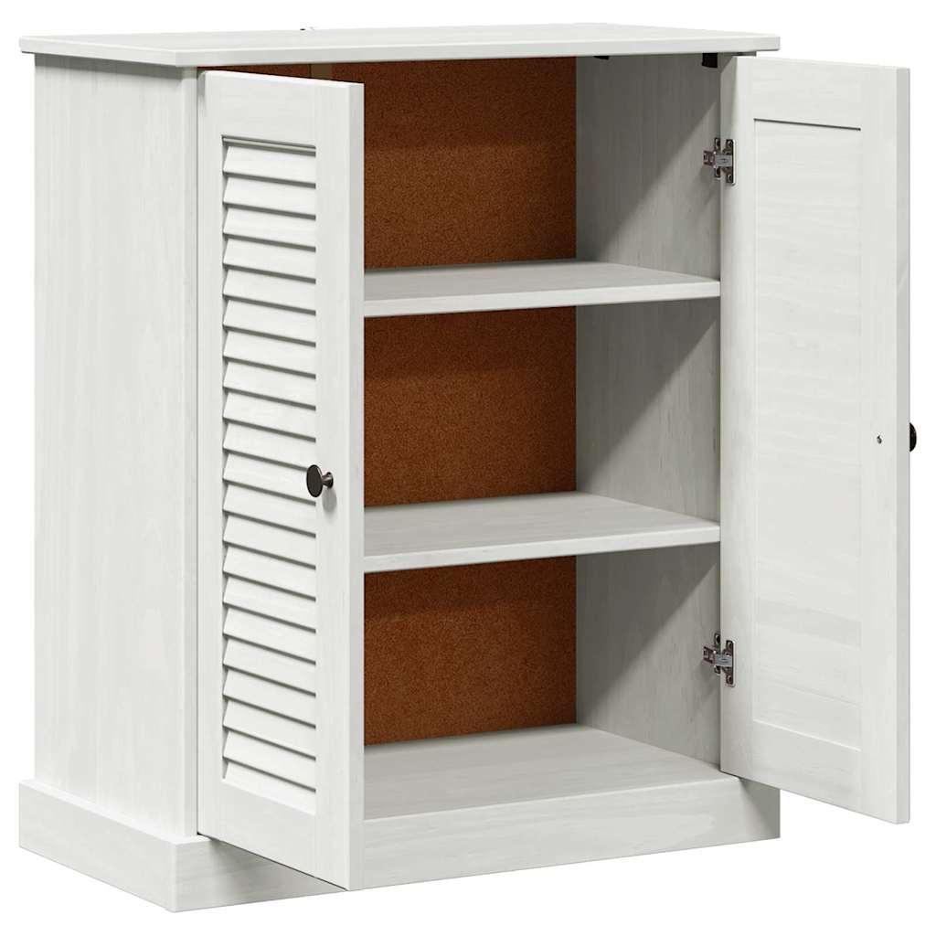 vidaXL Badezimmerschrank VIGO Weiß und Antikweiß 68 x 34 x 80 cm