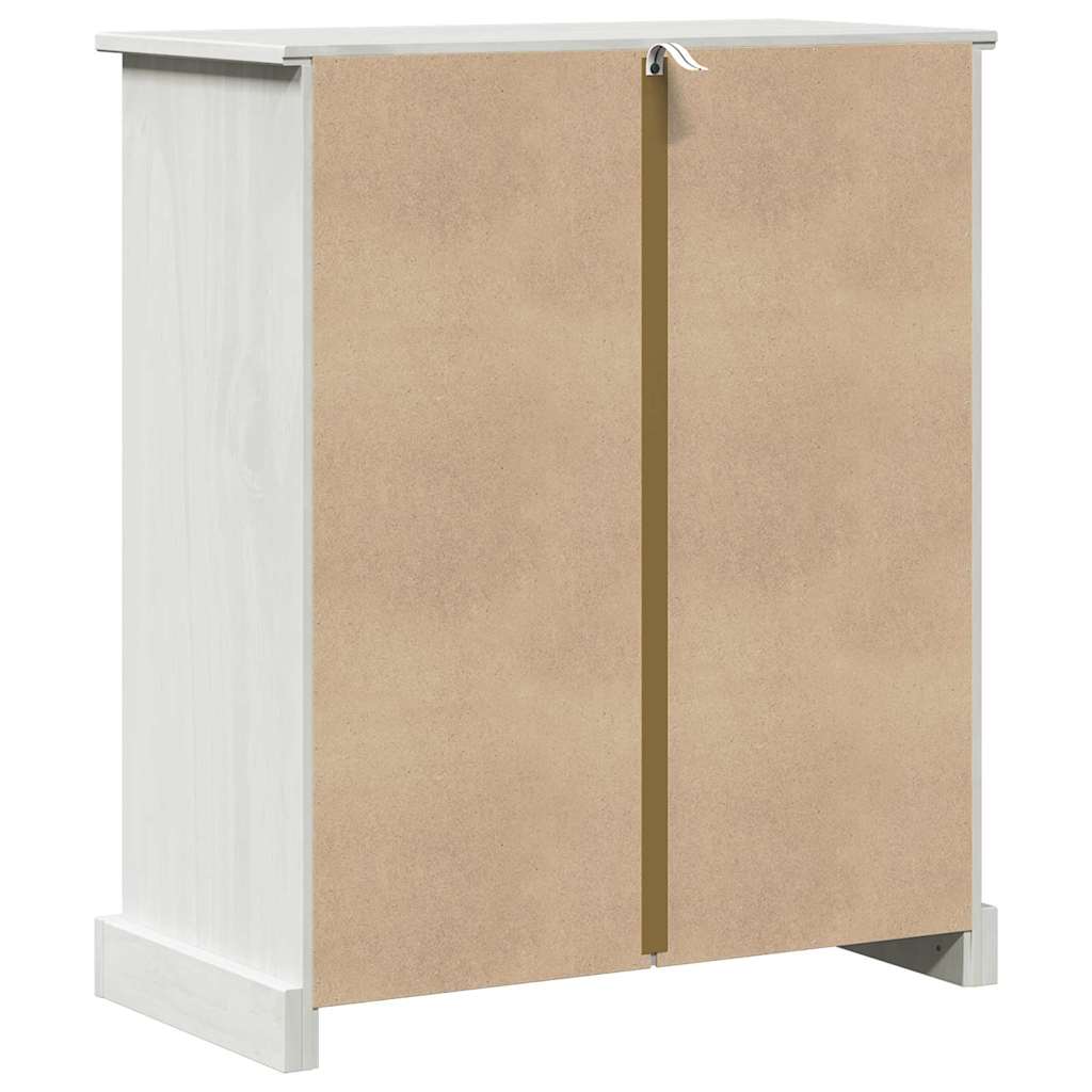 vidaXL Badezimmerschrank VIGO Weiß und Antikweiß 68 x 34 x 80 cm