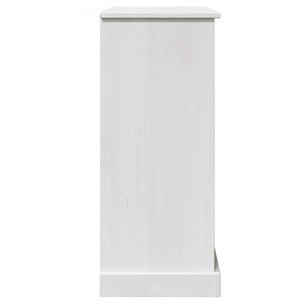 vidaXL Badezimmerschrank VIGO Weiß und Antikweiß 68 x 34 x 80 cm