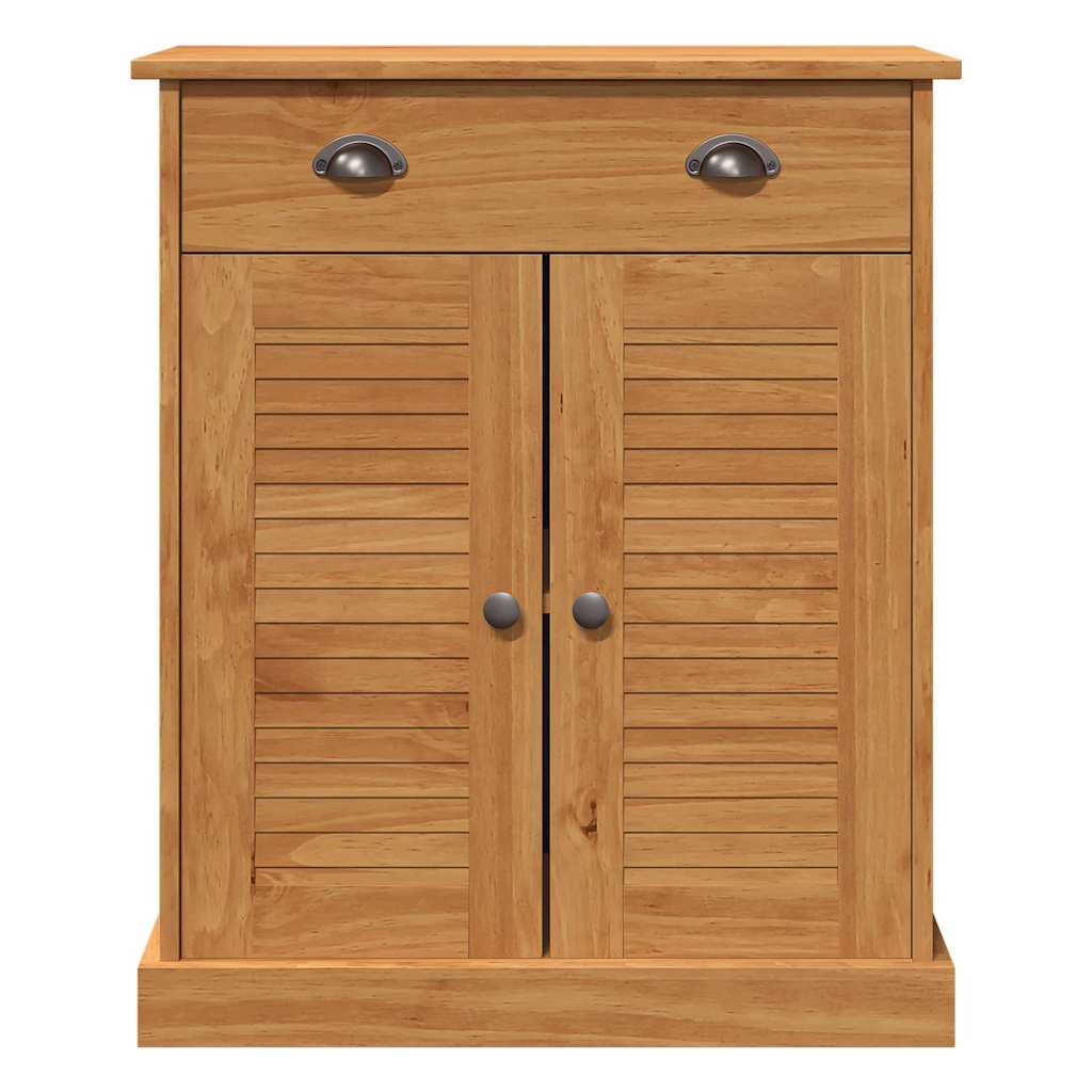 vidaXL Badezimmerschrank VIGO Braun und Honigbraun 68 x 34 x 80 cm