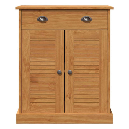 vidaXL Badezimmerschrank VIGO Braun und Honigbraun 68 x 34 x 80 cm