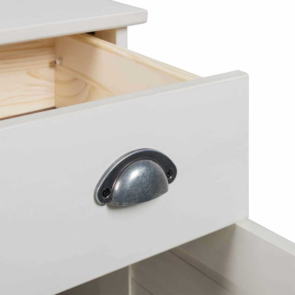 vidaXL Badezimmerschrank VIGO Weiß und Antikweiß 68 x 34 x 80 cm