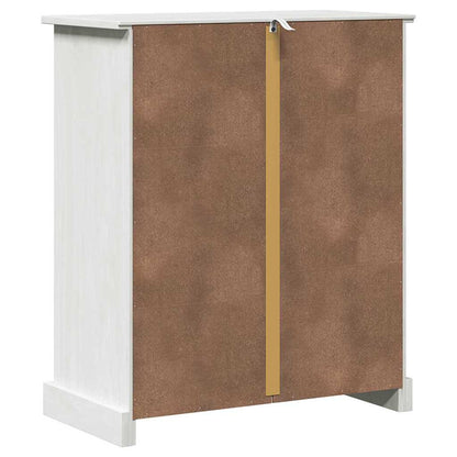 vidaXL Badezimmerschrank VIGO Weiß und Antikweiß 68 x 34 x 80 cm