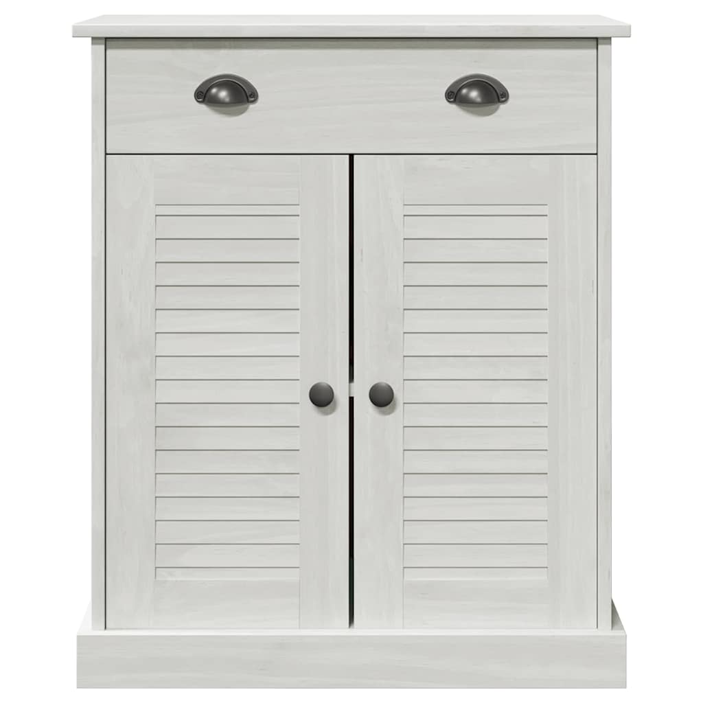 vidaXL Badezimmerschrank VIGO Weiß und Antikweiß 68 x 34 x 80 cm