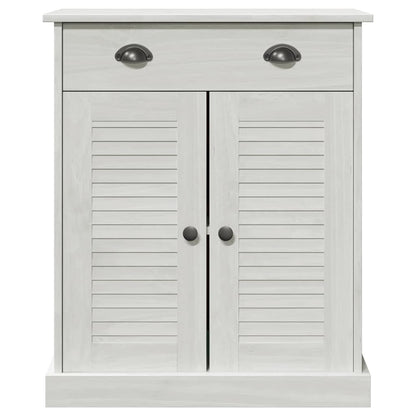 vidaXL Badezimmerschrank VIGO Weiß und Antikweiß 68 x 34 x 80 cm