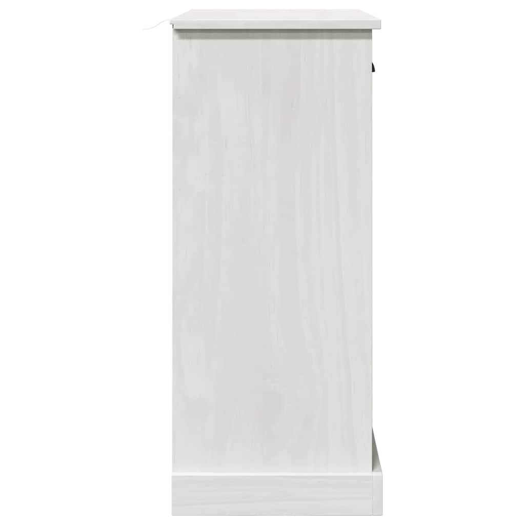 vidaXL Badezimmerschrank VIGO Weiß und Antikweiß 68 x 34 x 80 cm