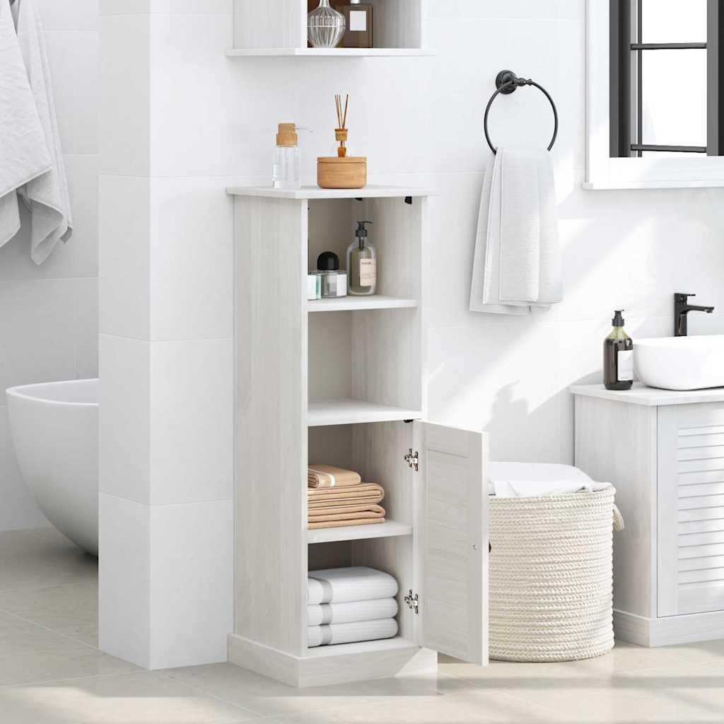 vidaXL Badezimmerschrank VIGO Weiß und Antikweiß 37 x 34 x 110 cm
