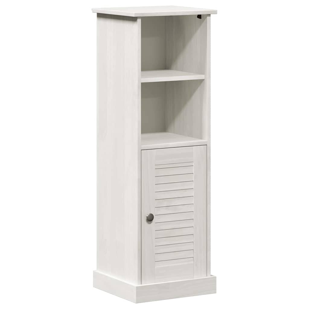 vidaXL Badezimmerschrank VIGO Weiß und Antikweiß 37 x 34 x 110 cm