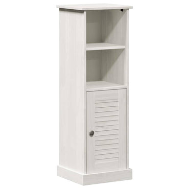 vidaXL Badezimmerschrank VIGO Weiß und Antikweiß 37 x 34 x 110 cm