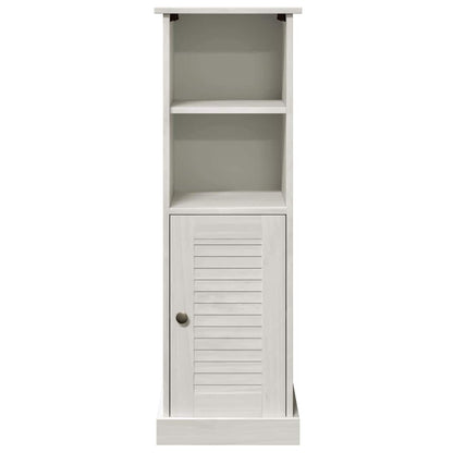 vidaXL Badezimmerschrank VIGO Weiß und Antikweiß 37 x 34 x 110 cm